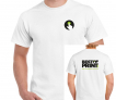 T-shirt personnalisé avec un marquage cœur et dos